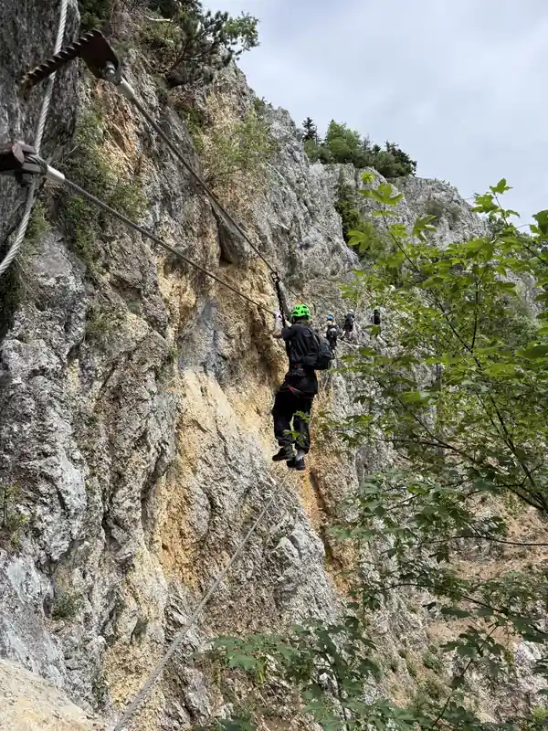 Via ferraty w austriackich Alpach, rejon Hohe Wand i Rax - zdjęcie 6